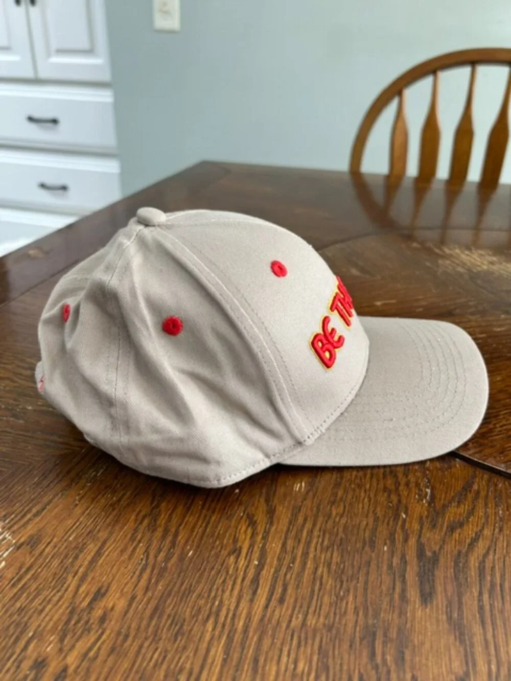 BE THE BALL Golf Cap with adjustable strap - $19
